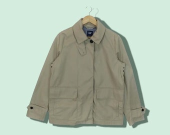 Vintage GAP Coat Jacket Multipocket Jacket Brown Size Medium