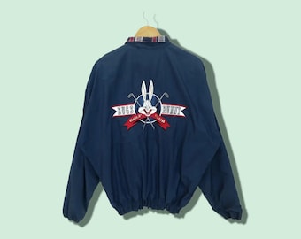 ジャケット・アウター 80s vintage valentino harrington jacket Vintage Gianni Valentino Harrington Light Jacket - Etsy