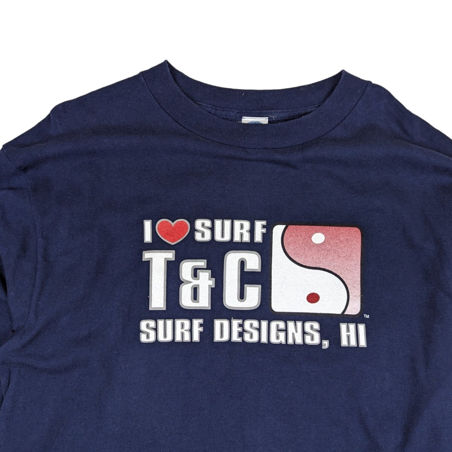 Vintage 90's T&C Surf Designs Long Sleeve T-shirt Surf