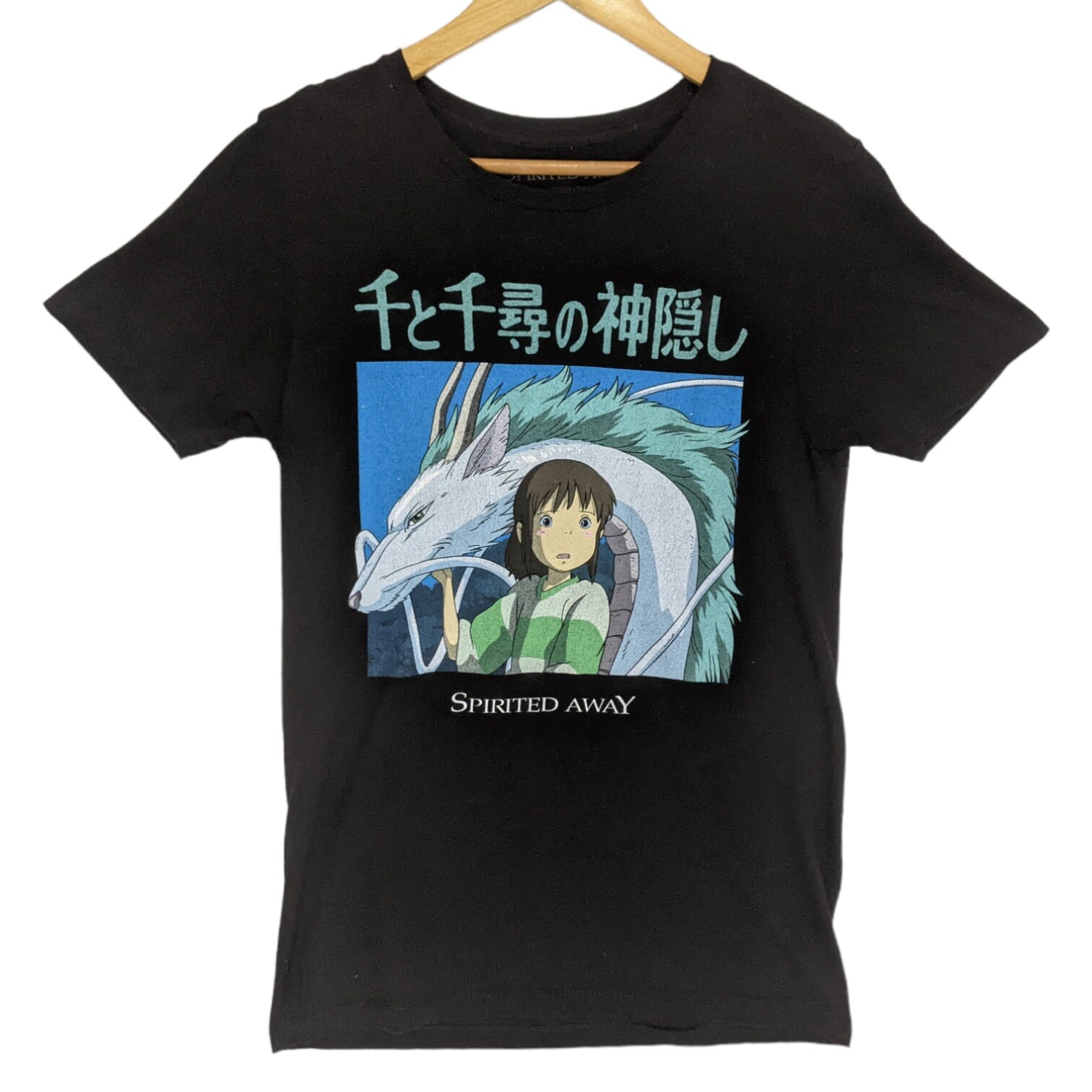 00s StudioGhibli vintage anime tee black