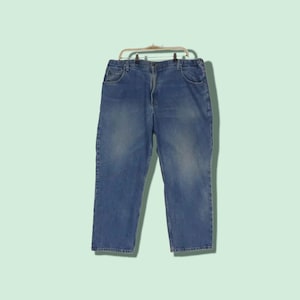 Vintage 2000&#39;s LL BEAN Jeans Pant LL Bean Comfort Waist Ll Bean Denim Jeans Vintage Ll Bean Jean American Cowboy Blue Size W40