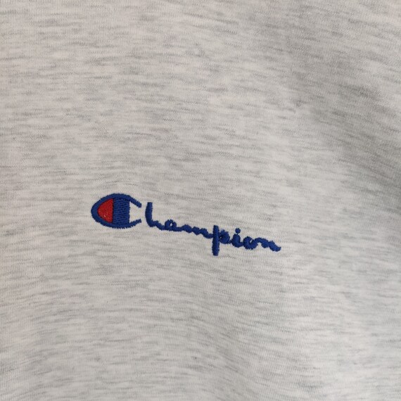 Vintage 90's CHAMPION USA Plain Sweatshirt Champi… - image 4