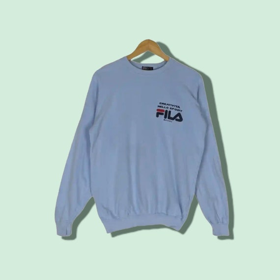 Fila sweater blue best sale