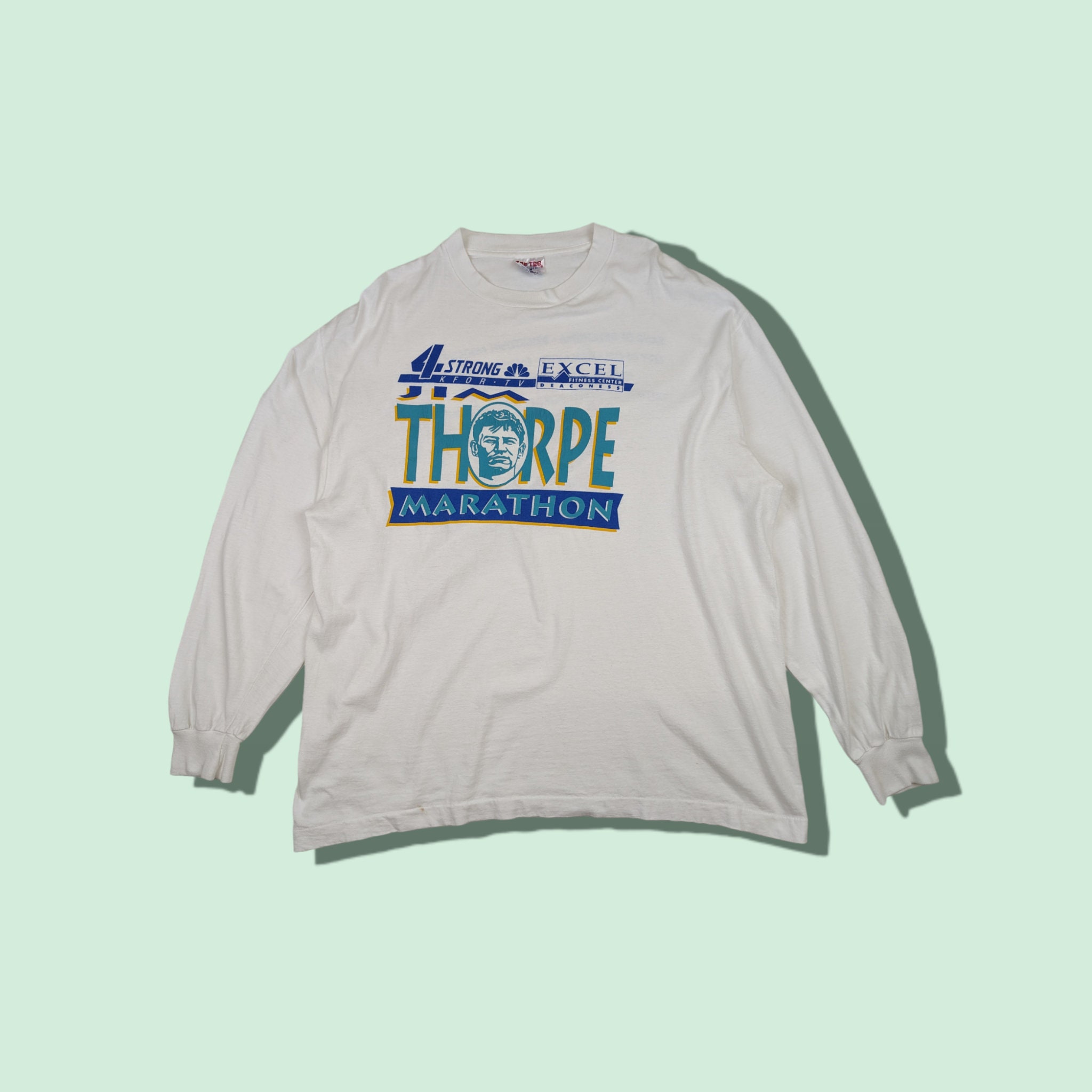 90s Vintage Marathon Shirt - Etsy