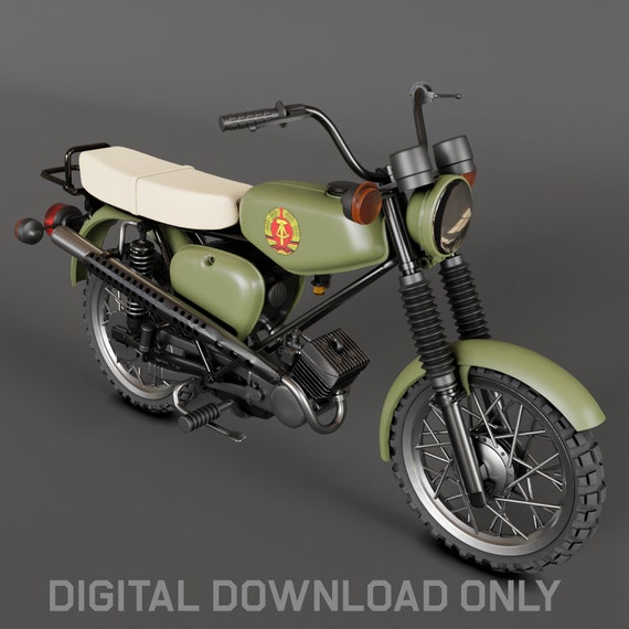 Simson S51 Enduro Model Kit 3D print stl Download Only -  Österreich