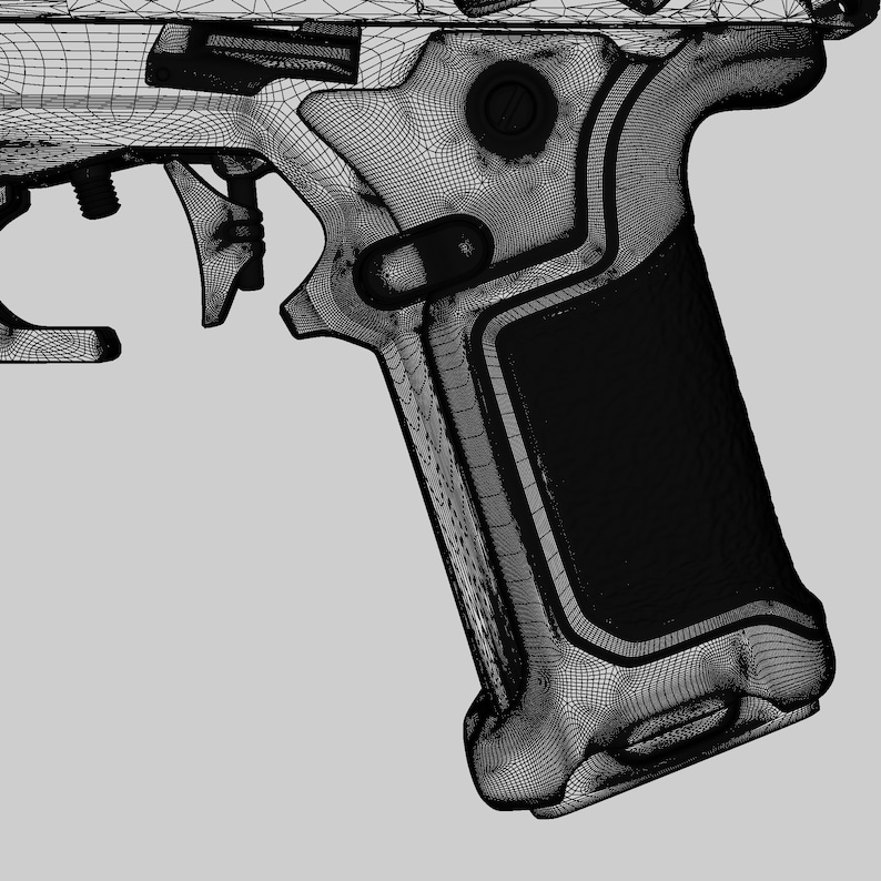 CYBERPUNK 2077 JACKIE WELLES Pistol Replica La Chingona Etsy UK