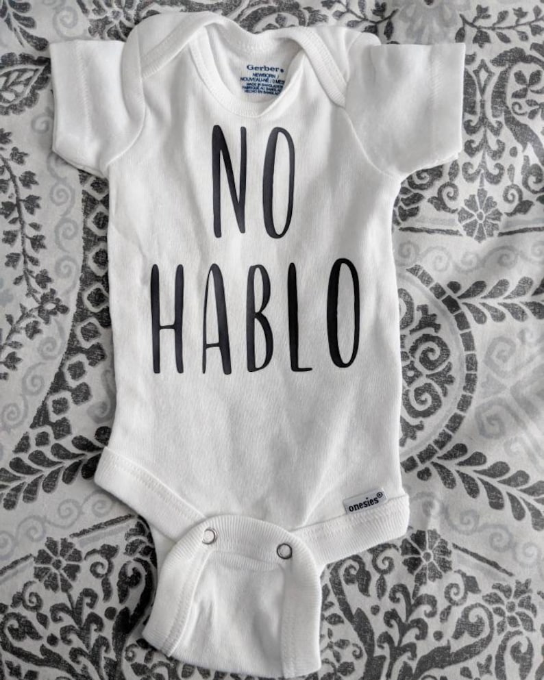 No Hablo Bodysuit