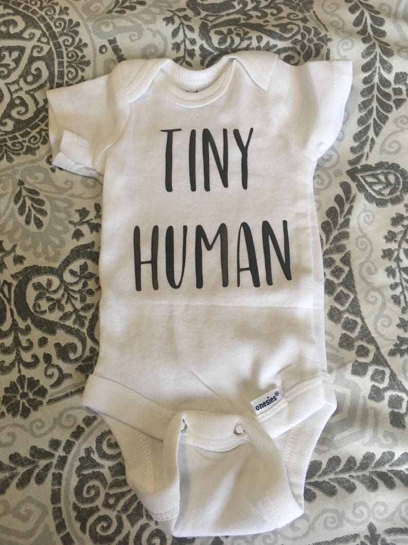 Tiny Human Baby Bodysuit