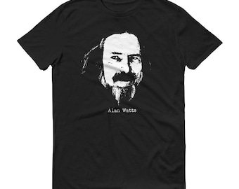 Alan Watts Eastern Philosophy zen t shirt