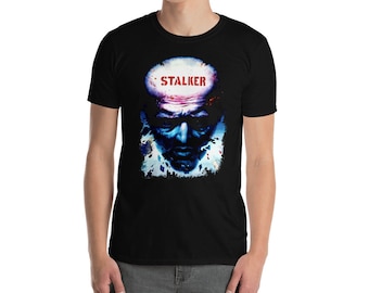 Stalker Andrei Tarkovsky Russian movie buff lover gift T-Shirt