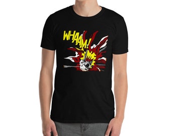 Whaam! Roy Lichtenstein Pop art plane explosion artist art lover gift Unisex T-Shirt