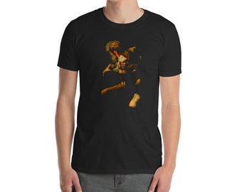 Goya Saturn Devouring his son Classical Art Painting lover Short-Sleeve Unisex T-Shirt