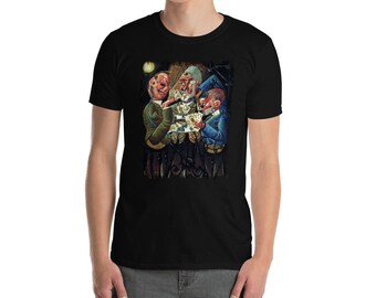 The card Skat Players Otto Dix painting artist art lover gift Unisex T-Shirt