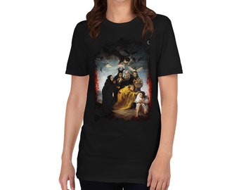 Goya The witches dark art lover goth gift Short-Sleeve Unisex T-Shirt