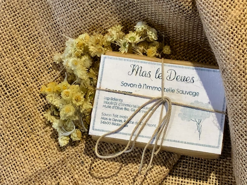 Surgras soap with Helichrysum, SAF, without essential oil image 1