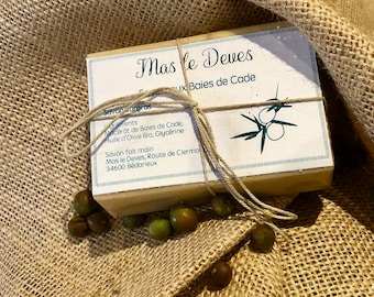 Soap- Superfatted Shampoo with Cade Berries, Cold Saponification, SAF, without essential oil