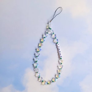 Taurus star sign beaded phone charm | Zodiac phone charm | phone strap| Phone acessories |Gifts for Her