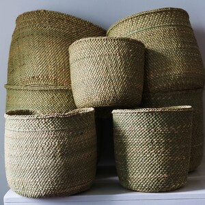 Woven Iringa Baskets Natural Iringa Baskets African Woven - Etsy