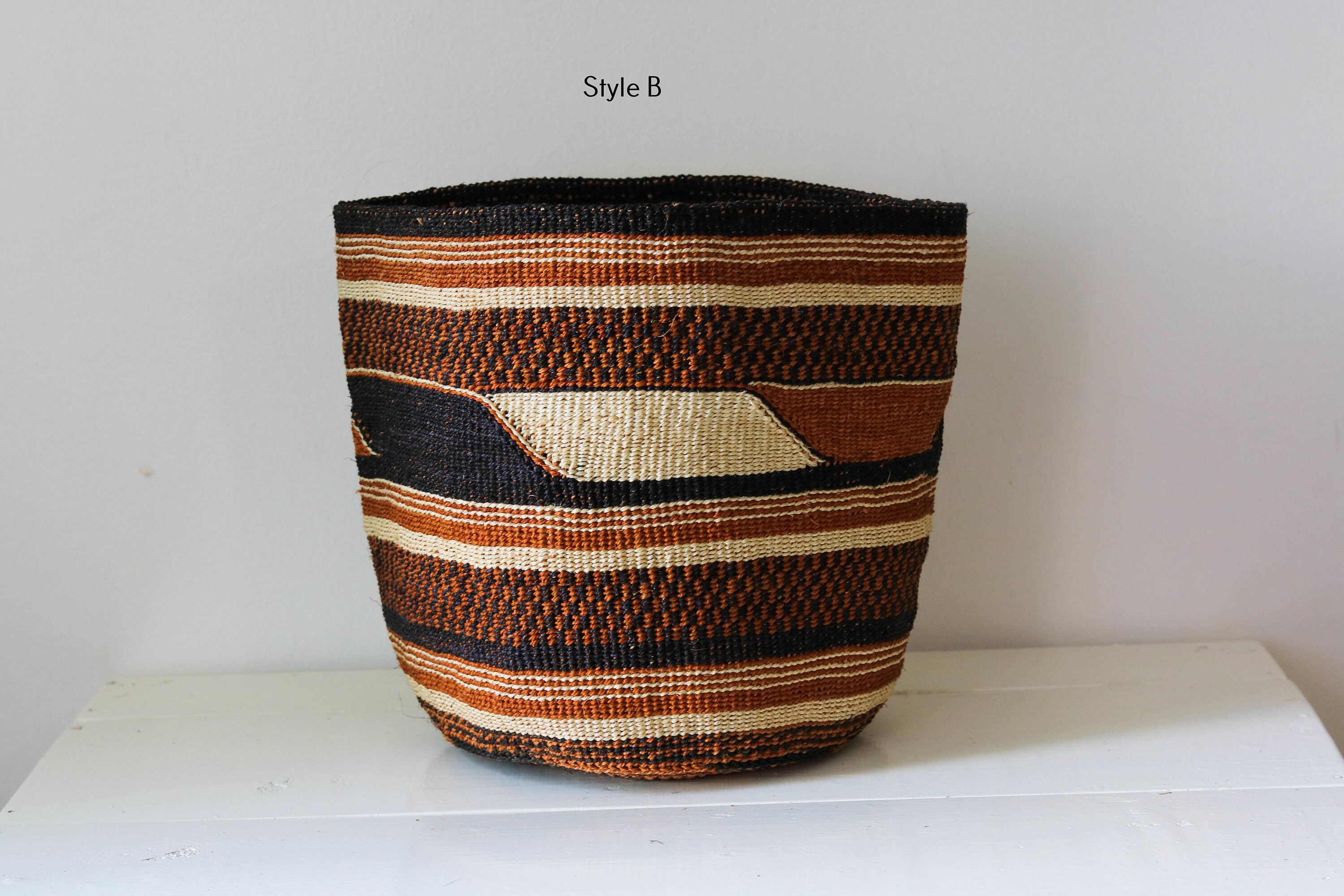 African Woven Baskets Succulent Planters Sisal Woven - Etsy