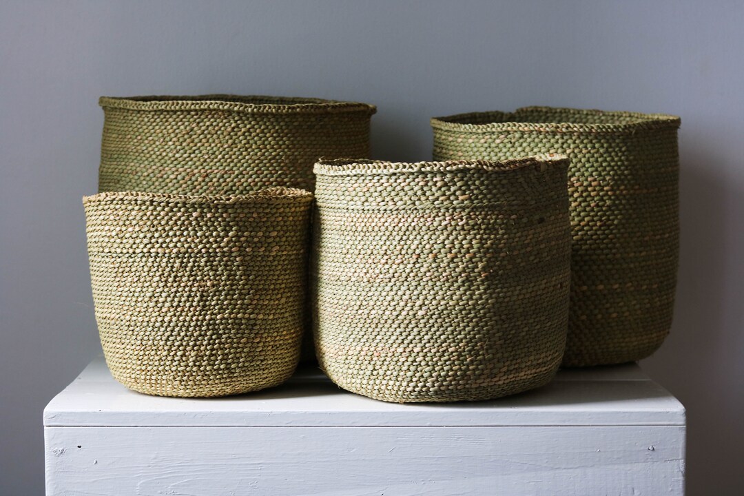 Woven Iringa Baskets Natural Iringa Baskets African Woven - Etsy