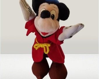 Vintage Disneyland Mickey Mouse Sorcerer's Apprentice Plush