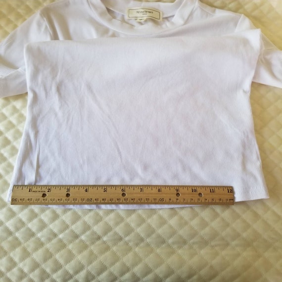 White Short Sleeves Baby Girl Tshirt, Cap Sleeve,… - image 10