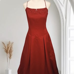green emerald velvet dress Lidoer Women's Double V-Neck Bridesmaid Dresses Long A-Line with Slit  Chiffon Prom Formal Wedding Dress Apple Red Size 0 at Amazon Women's  Clothing store main image 1