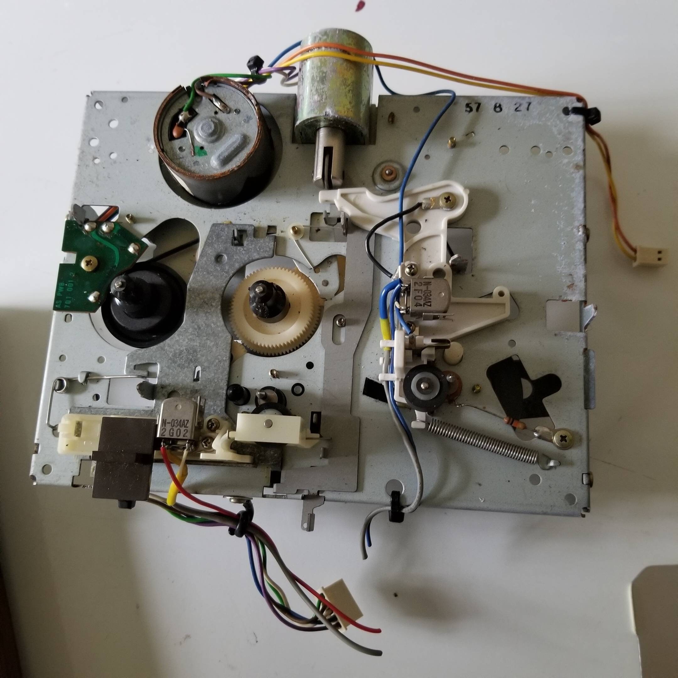 Cassette Player Parts From Cassette Answering Machine and Recorder Good