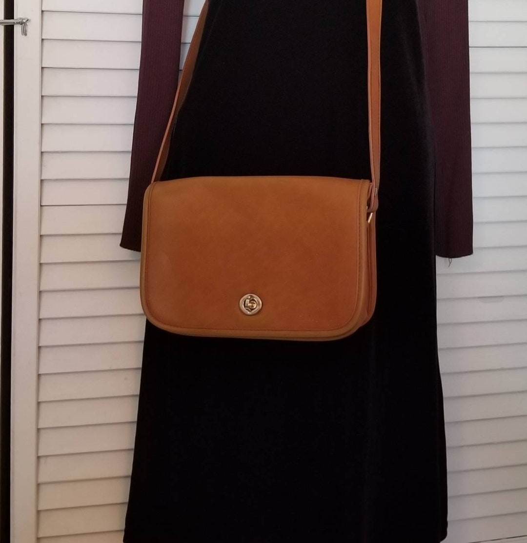 Vintage Crossbody Bag 10x6x2 Vegan Leather Etsy