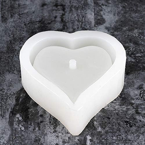 3D Heart Shaped Resin Mold-heart Candle Silicone Mold-romantic