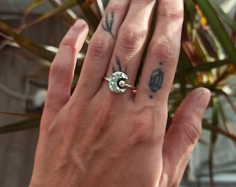 Open Moon Ring