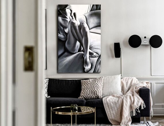 Louis Gold Kiss by Alla Grande - Wrapped Canvas Print East Urban Home Size: 12 H x 12 W x 0.75 D
