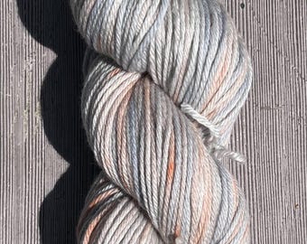 Flagstone | Hand Dyed Gray Blue DK Merino Wool Yarn