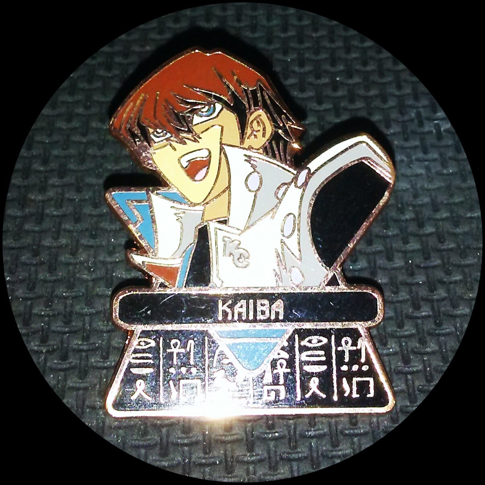 2 Vintage YuGiOh Character Pins with Colorful Enamel Inlay / Etsy