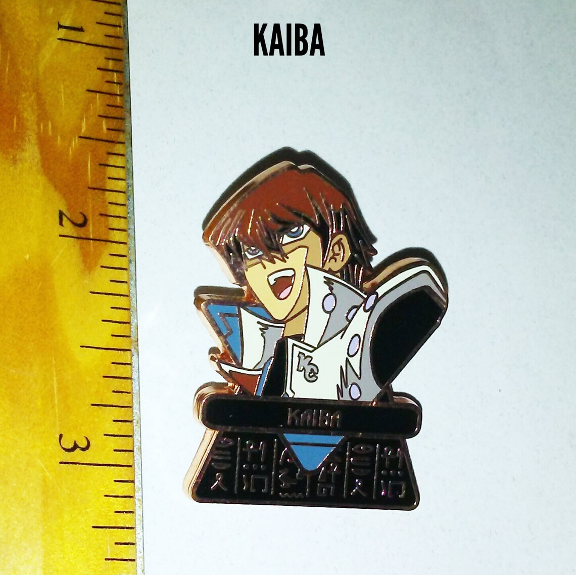 2 Vintage YuGiOh Character Pins with Colorful Enamel Inlay / Etsy