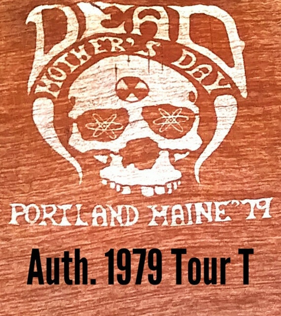 Rare 1979 Grateful Dead Tour T-Shirt / Nuclear Sku