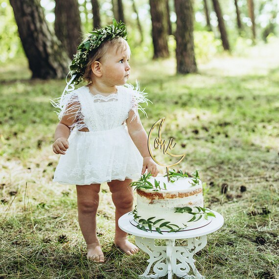 Tutina neonata Boho Vestito per bimba per primo compleanno | Etsy Italia