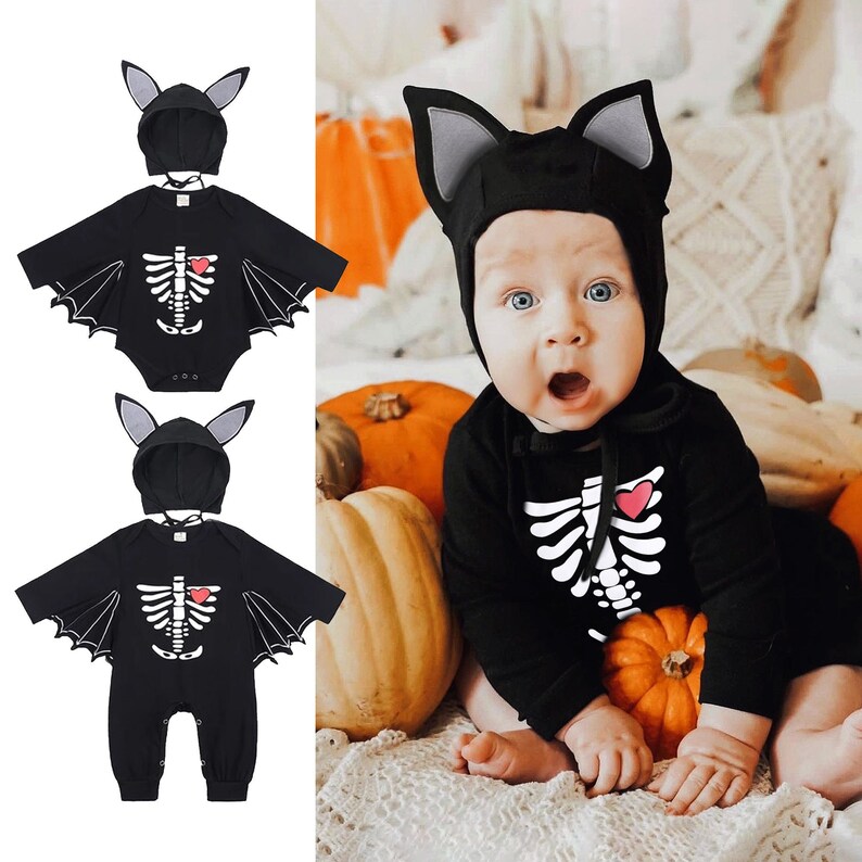 Costume bébé Halloween Baby Bat - Créatrice ETSY : AmimamiDoll 