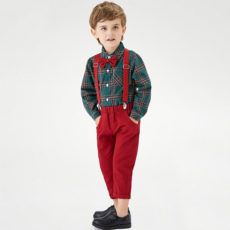 Tenue de bébé garçon de Noël - Créatrice ETSY : AmimamiDoll