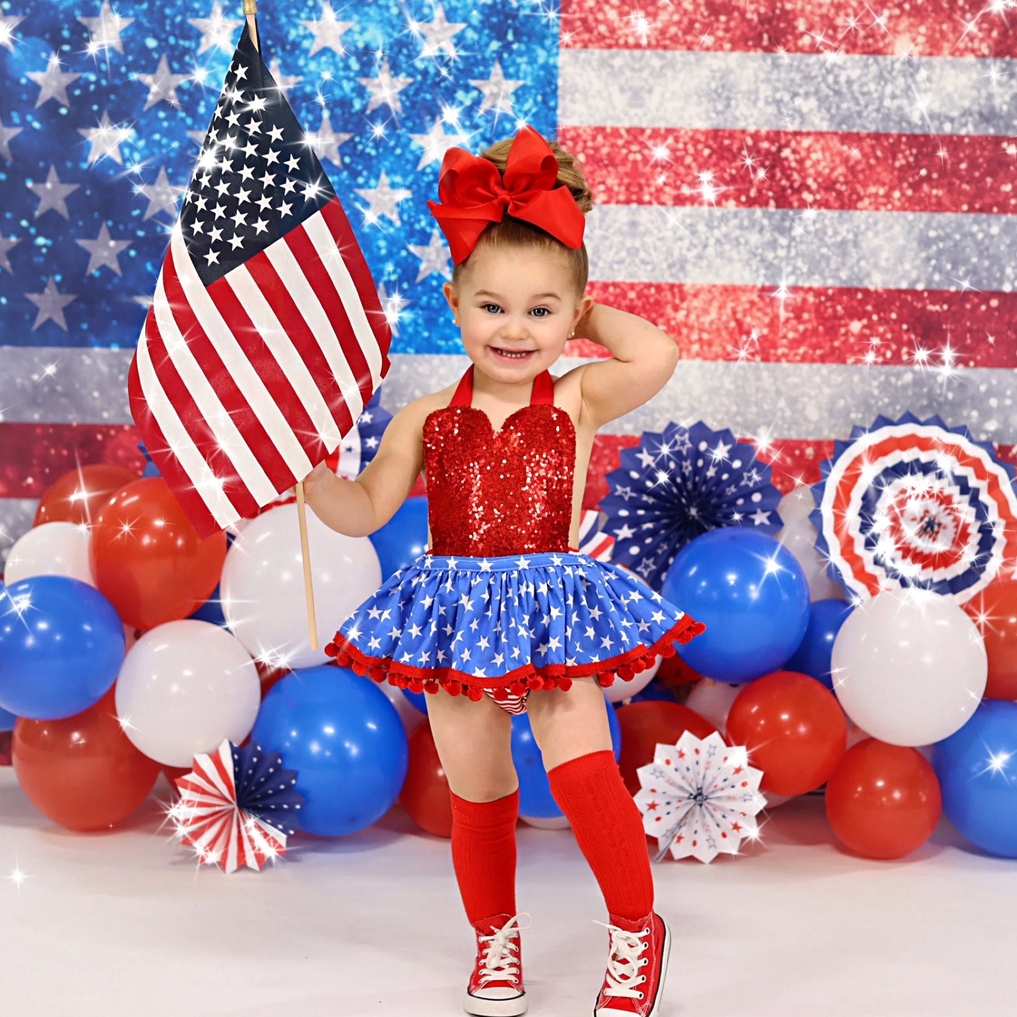 Flag Pageant Dress - Etsy Singapore