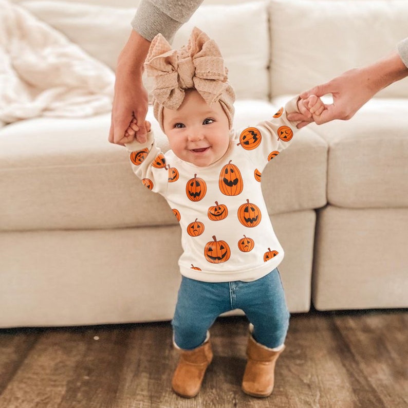 Tenues Halloween Baby Pumpkin - Créatrice ETSY : AmimamiDoll 