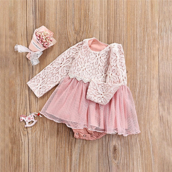 Tutina neonata Boho Vestito per bimba per primo compleanno | Etsy Italia