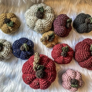 Modèle de crochet Amigurumi citrouille d&#39;automne