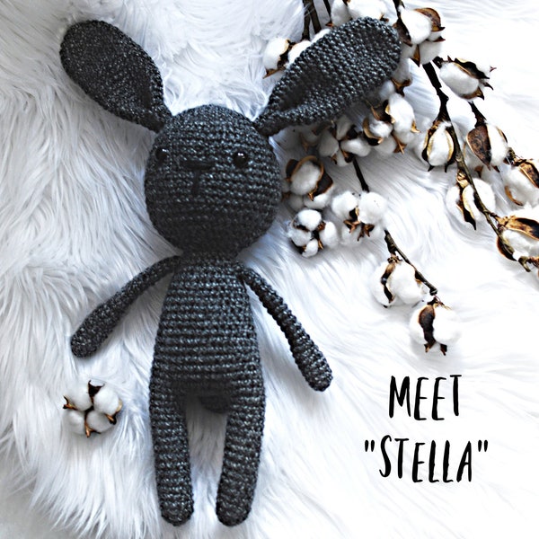 LUNA Doll STELLA the Bunny Amigurumi Crochet Pattern