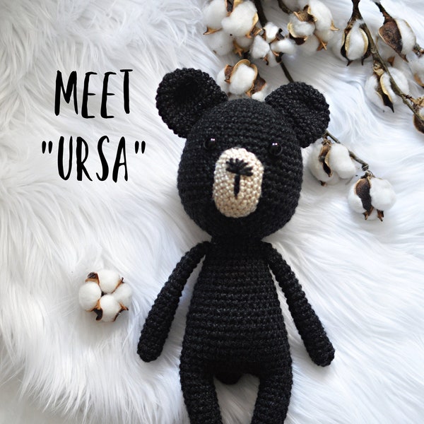 LUNA Doll URSA the Bear Amigurumi Crochet Pattern