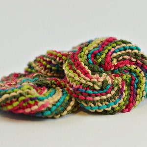 Tawashi Spiral Scrubbie Sponge Knitted Downloadable PDF