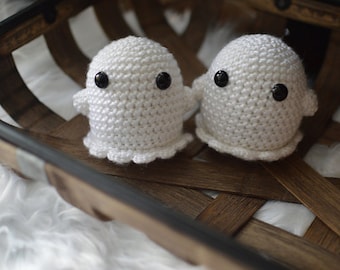 Ghost Halloween Amigurumi Crochet PATTERN PDF