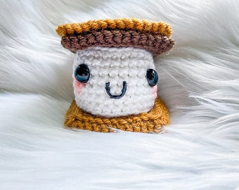 Padrão de crochê Smores Camping Campfire Amigurumi