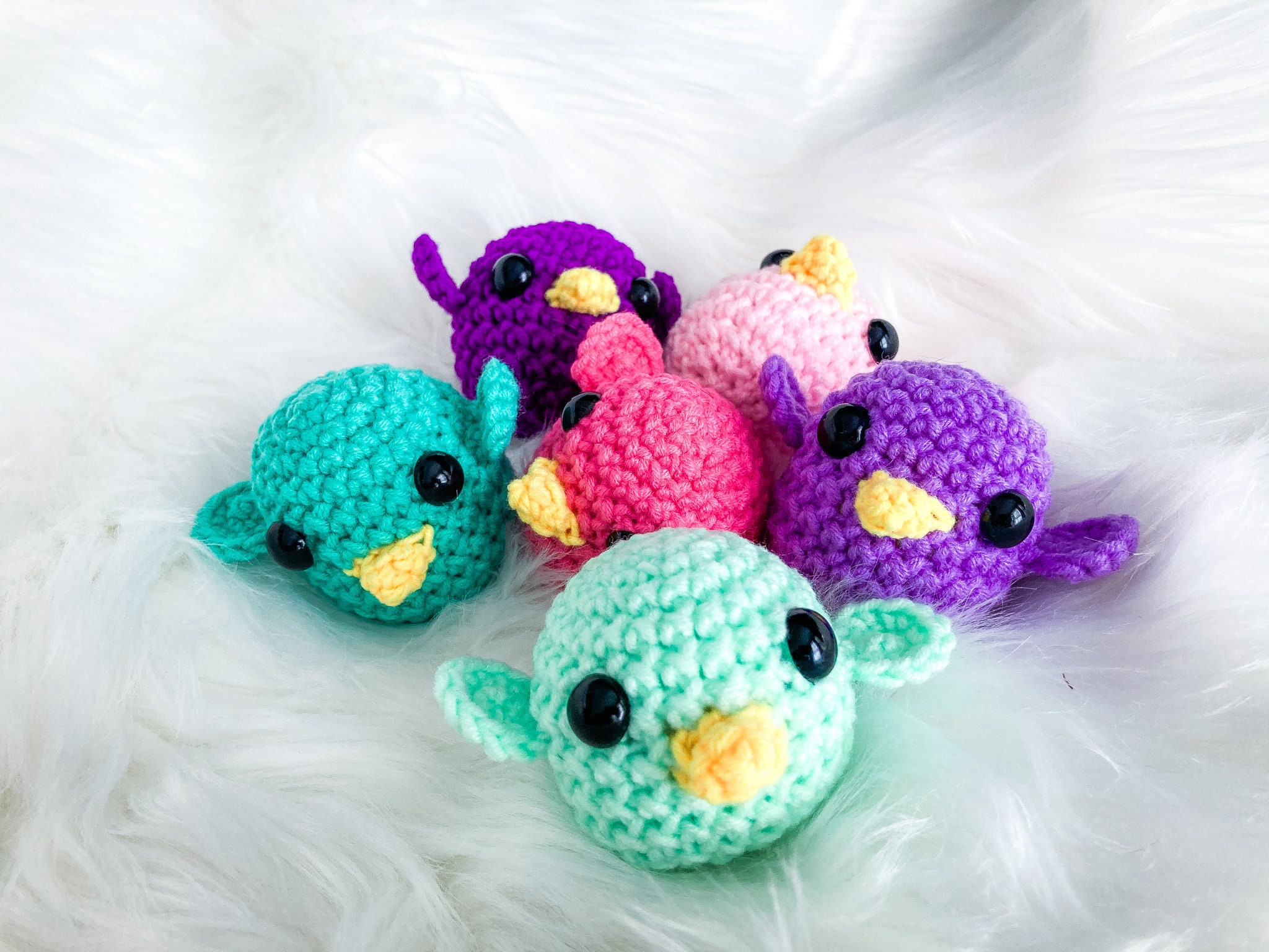 Small Baby Bird Amigurumi Crochet Pattern | Etsy