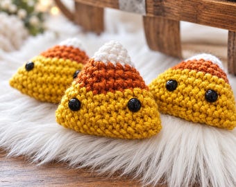 Candy Corn Amigurumi Crochet Pattern
